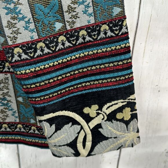 Vintage Chicos Design Tapestry Jacket Womens Size L Boho Artsy Statement Jacket - Picture 9 of 15
